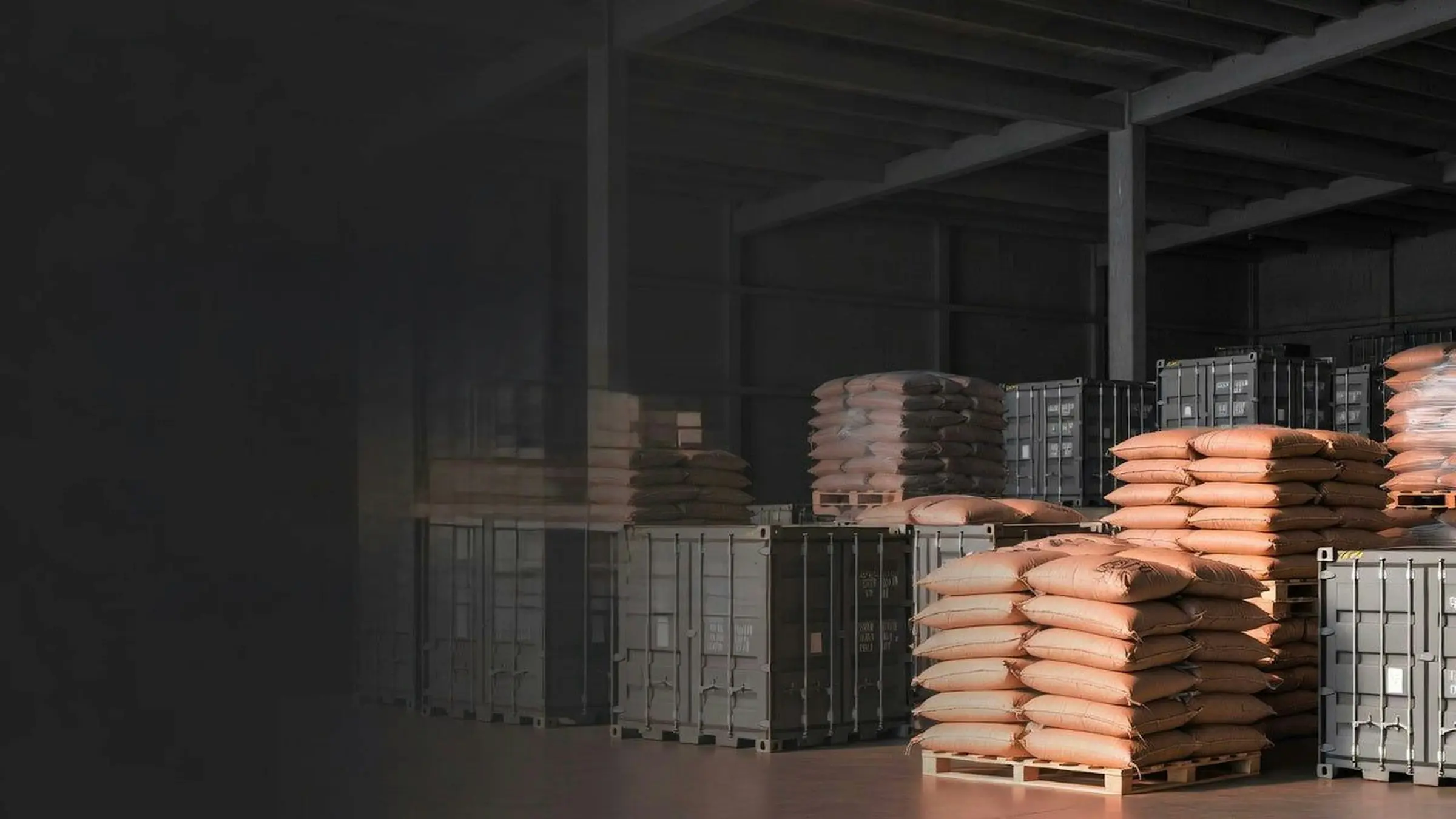 Almacenamiento industrial de sal
