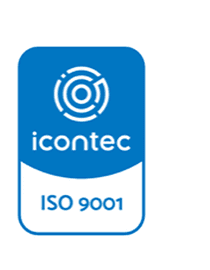 Sello de certificación ISO 9001 de Icontec